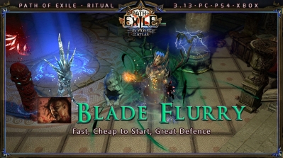 [Ritual] PoE 3.13 Mauarder Berserker Blade Flurry Starter Build (PC,PS4,Xbox)
